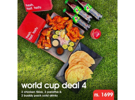 Red Apple World Cup Deal 4 For Rs.1699/-